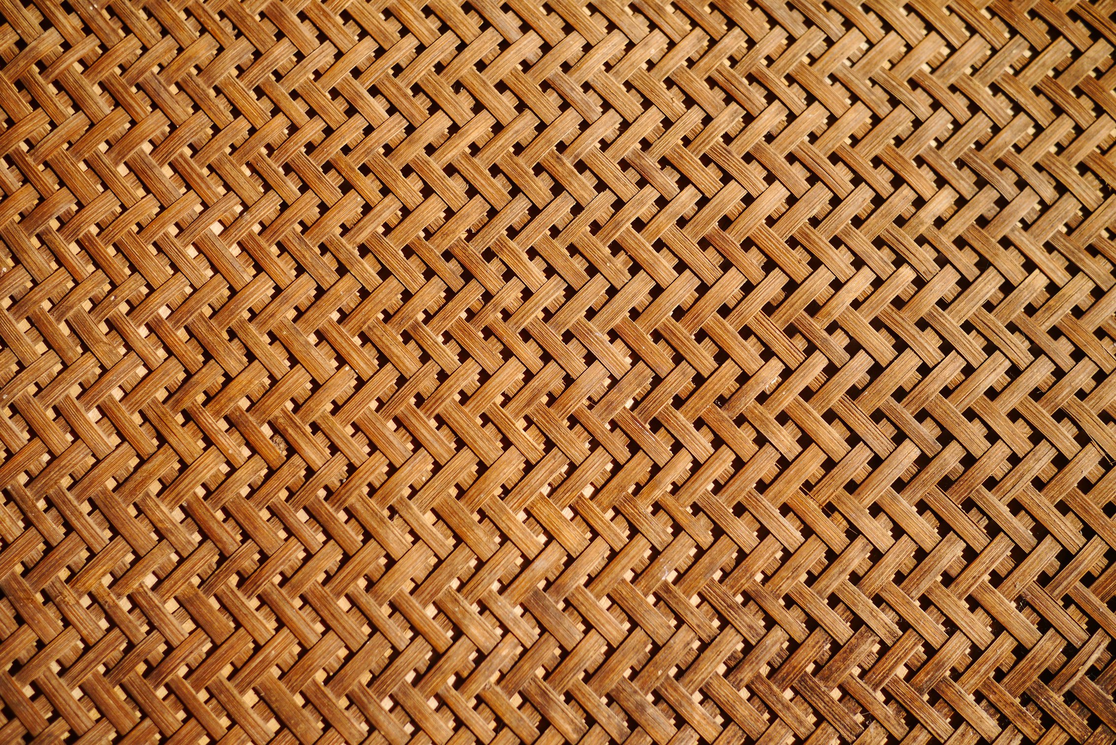 Bamboo Weave Basket texture and background.